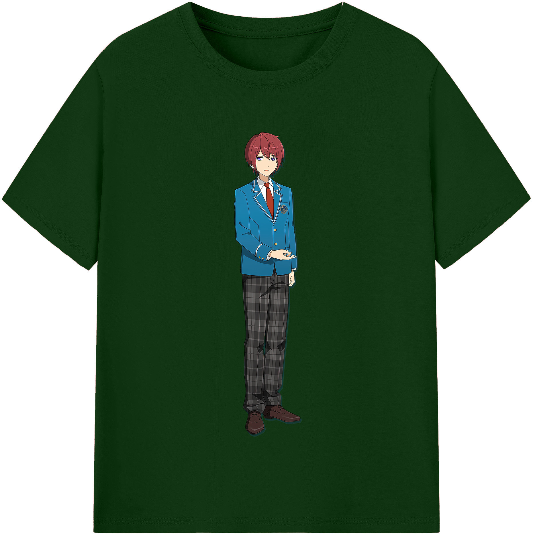 （画像用） あんさんぶるスターズ! Ensemble Stars 綿100％半袖Tシャツ（フロントプリント）